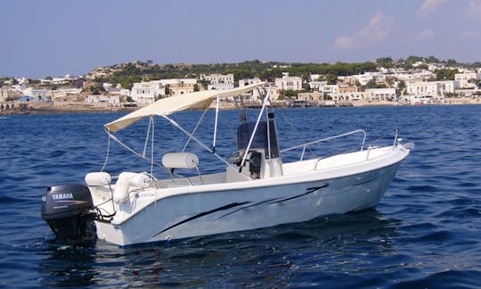 Rent 17' Simpaty 5.1 Center Console in Santa Maria di Leuca,