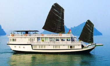Luxury White Dolphin Cruise (Junk Boat) in  Hanoi - Vietnam