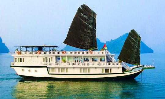 Luxury White Dolphin Cruise (Junk Boat) in  Hanoi - Vietnam