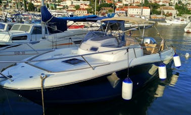 A Cuddy Cabin Captained Charter in Dubrovnik, Croatia