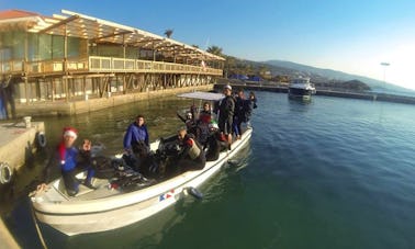 Toma cursos de buceo en el Líbano, Líbano