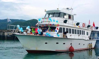 Charter 65' Sea Splash Power Mega Yacht in Langkawi, Malaysia