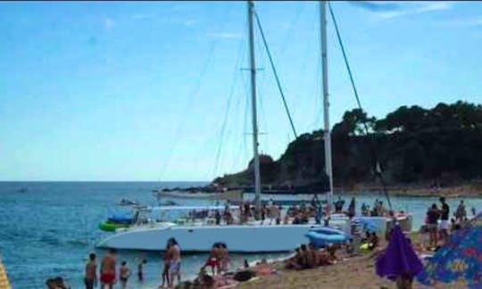 74ft ''Sensation'' Thaiti Cruising Catamaran In Blanes, Spain