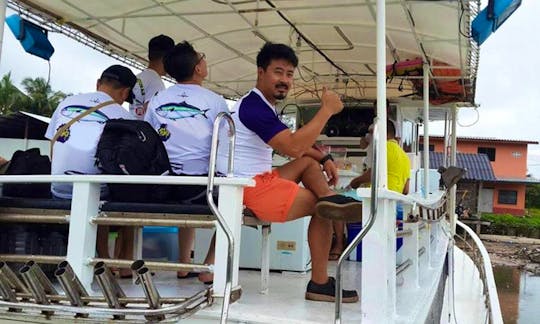 Enjoy Fishing in Tambon Bang Pla Soi, Thailand on Motor Yacht