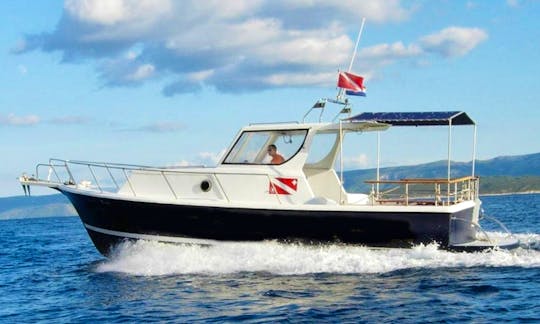 Dive Boat In Croatia