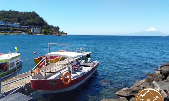 Enjoy Fishing in Puerto Varas, Chile on 25' Center Console