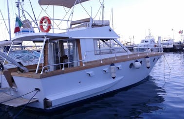 Charter 43' Friend Fritz Motor Yacht in Cefalù, Italy