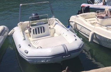5 Person Rigid Inflatable Boat Rental In Cefalù, Italy