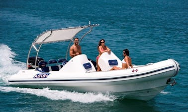 Rent 8 person Rigid Inflatable Boat In Cefalù, Italy for your next unforgettable water adventure