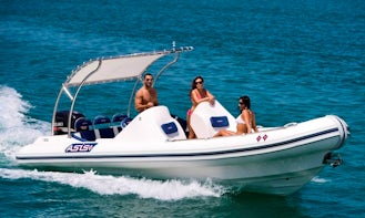Rent 10 person Rigid Inflatable Boat In Cefalù, Italy for your next unforgettable water adventure