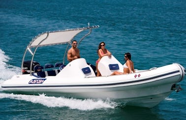 Rent 8 person Rigid Inflatable Boat In Cefalù, Italy for your next unforgettable water adventure