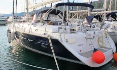 Charter Oceanis 523 Sailboat In Gospić
