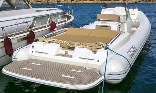 Charter Bravia 38 Rigid Inflatable Boat in Bacoli, Italy