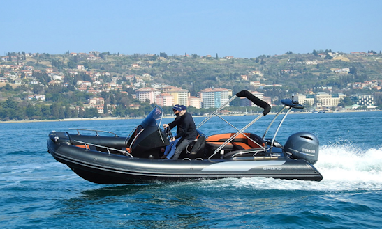 Rent 21' G 650 Rigid Inflatable Boat In Makarska, Croatia