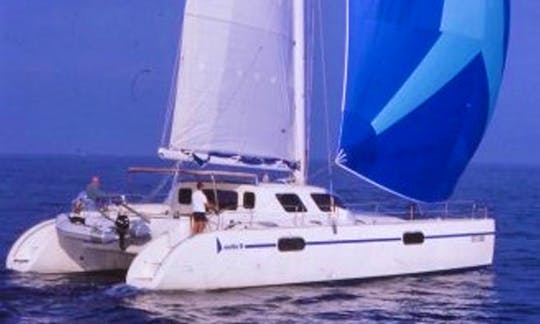 'Azur' Mattia 51 Sailing Catamaran Charter in Sant'Agata di Militello
