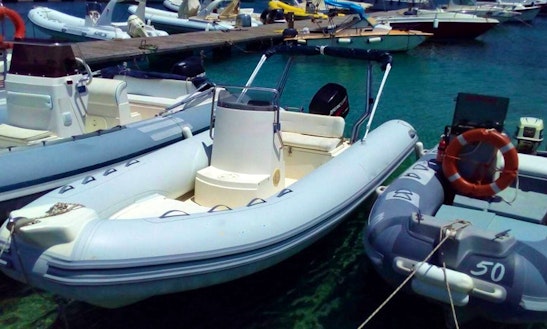 Rent 18' Arimar Rigid Inflatable Boat In San Vito Lo Capo, Sicilia