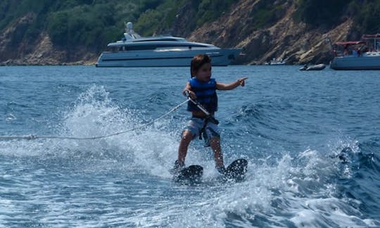 Feel the excitement! Experience Waterskiing in Skiathos Greece