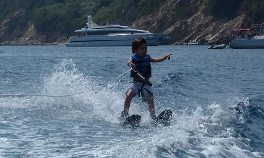 Feel the excitement! Experience Waterskiing in Skiathos Greece