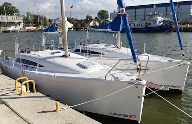 Captained Charter On Antila 27 Sailing Yacht In Tolkmicko, Poland