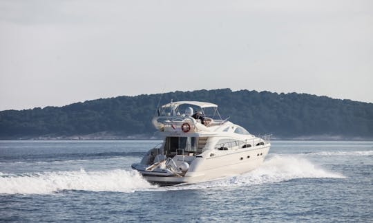 Charter 57' Aicon Fly - Senza Parole Power Mega Yacht in Šibenik, Croatia