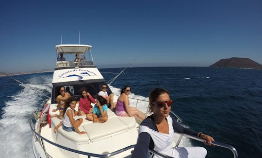 Enjoy Fishing in La Oliva, Spain on 39' Barracuda Power Catamaran