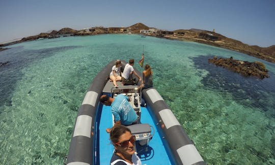 Charter 25' Zodiac Rigid Inflatable Boat in La Oliva, Spain