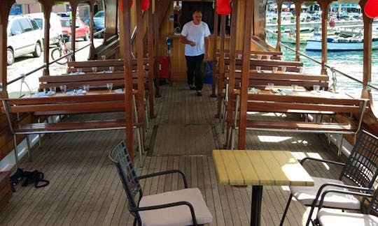 Charter Kanela Passenger Boat in Biograd na Moru, Croatia