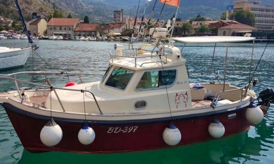 Explore the Budva, Montenegro with this Cuddy Cabin Yacht