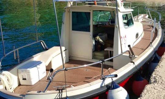 Explore the Budva, Montenegro with this Cuddy Cabin Yacht