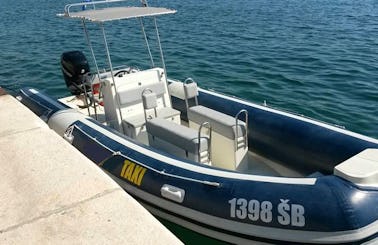 Rent a Rigid Inflatable Boat in Šibenik, Croatia