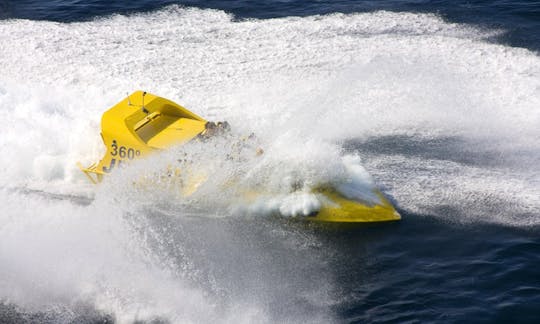 Barco a jato em Sant Antoni de Portmany