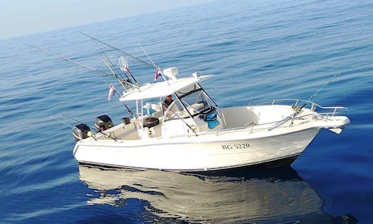 Enjoy Fishing on 30' Pursuit 3070 CC Center Console in Zadar, Croatia