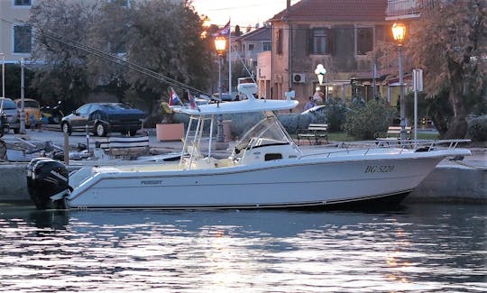 Enjoy Fishing on 30' Pursuit 3070 CC Center Console in Zadar, Croatia