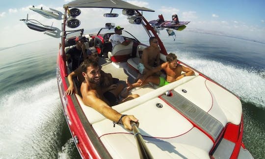 Unbelievable Wakeboarding Boat for Rent in Hazafon, Israel