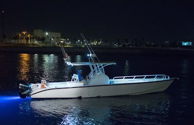 Enjoy Fishing in Dubai, United Arab Emirates on 39' Foot Speed Boat