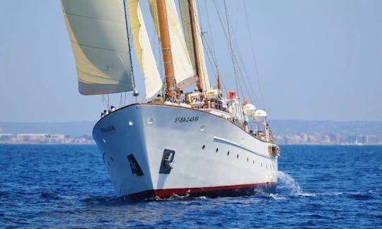 105ft "Southern Cross" Classic Sail Boat Charter in Barcelona, Spain