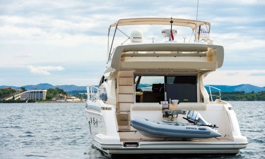 Charter 48' Azimut Fly Motor Yacht Rental in Šibenik, Croatia