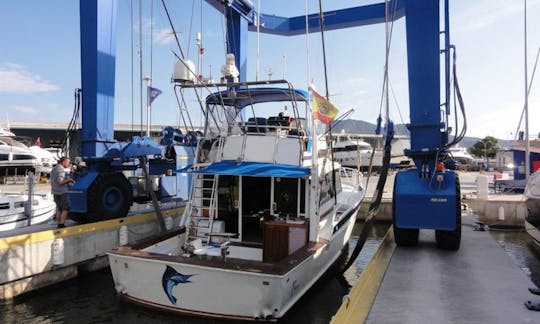 Fishing Charter On 44ft "Sail Fish" Striker Alu-Yacht In Castelló d'Empúries, Spain