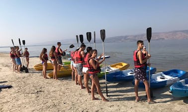 Alquileres estables de kayaks en Ein Gev, Israel