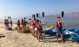 Stable Kayak Rentals in Ein Gev, Israel