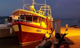Charter Oblic Trawler in Medulin, Croatia