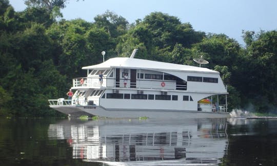 Enjoy Fishing in Rondônia, Brazil on 79' Maanaim - IV Power Mega Yacht