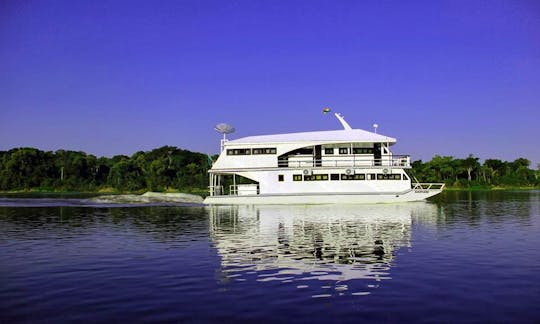 Enjoy Fishing in Rondônia, Brazil on 79' Maanaim - IV Power Mega Yacht