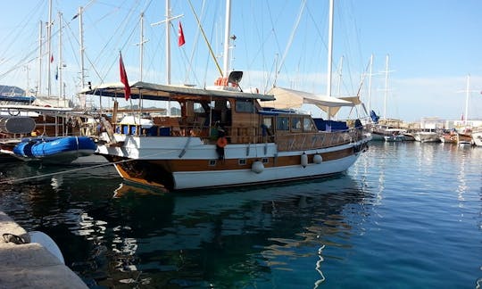 Charter 69' Erdi 2 Sailing Gulet in Antalya, Turkey