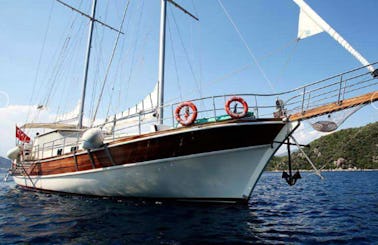 Charter the 79' Azura Sailing Gulet in Muğla, Turkey