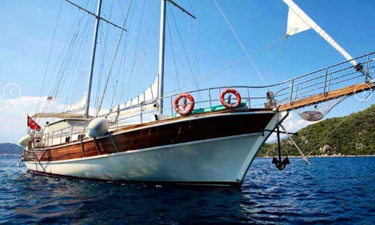Charter the 79' Azura Sailing Gulet in Muğla, Turkey