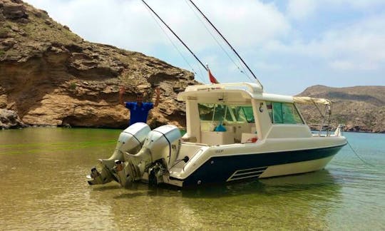 Enjoy Fishing in Muscat, Oman on Cuddy Cabin
