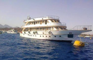 Charter a Luxury Motor Yacht for $1200 a day in South Sinai, Egypt