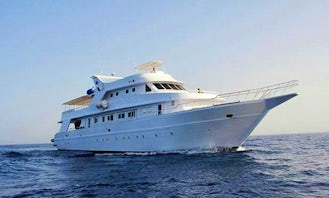 Tour in Style on a Power Mega Yacht in Red Sea Governorate, Egypt