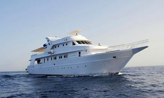 Tour in Style on a Power Mega Yacht in Red Sea Governorate, Egypt